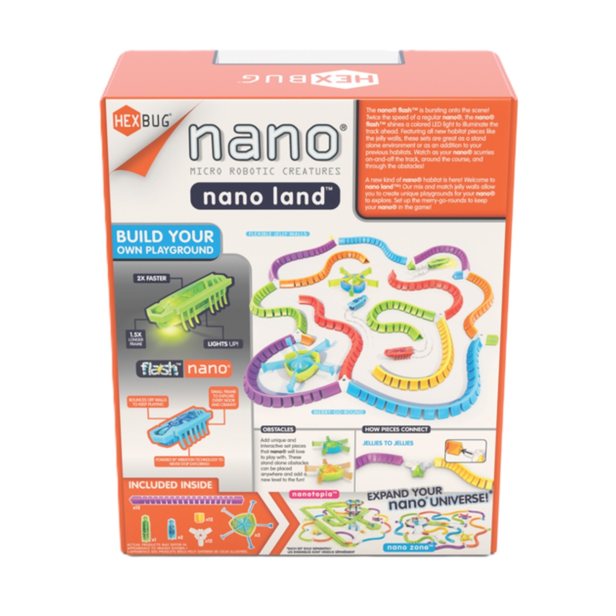 Hex Bug Nano Land Playset Unisex, 3-4 Years