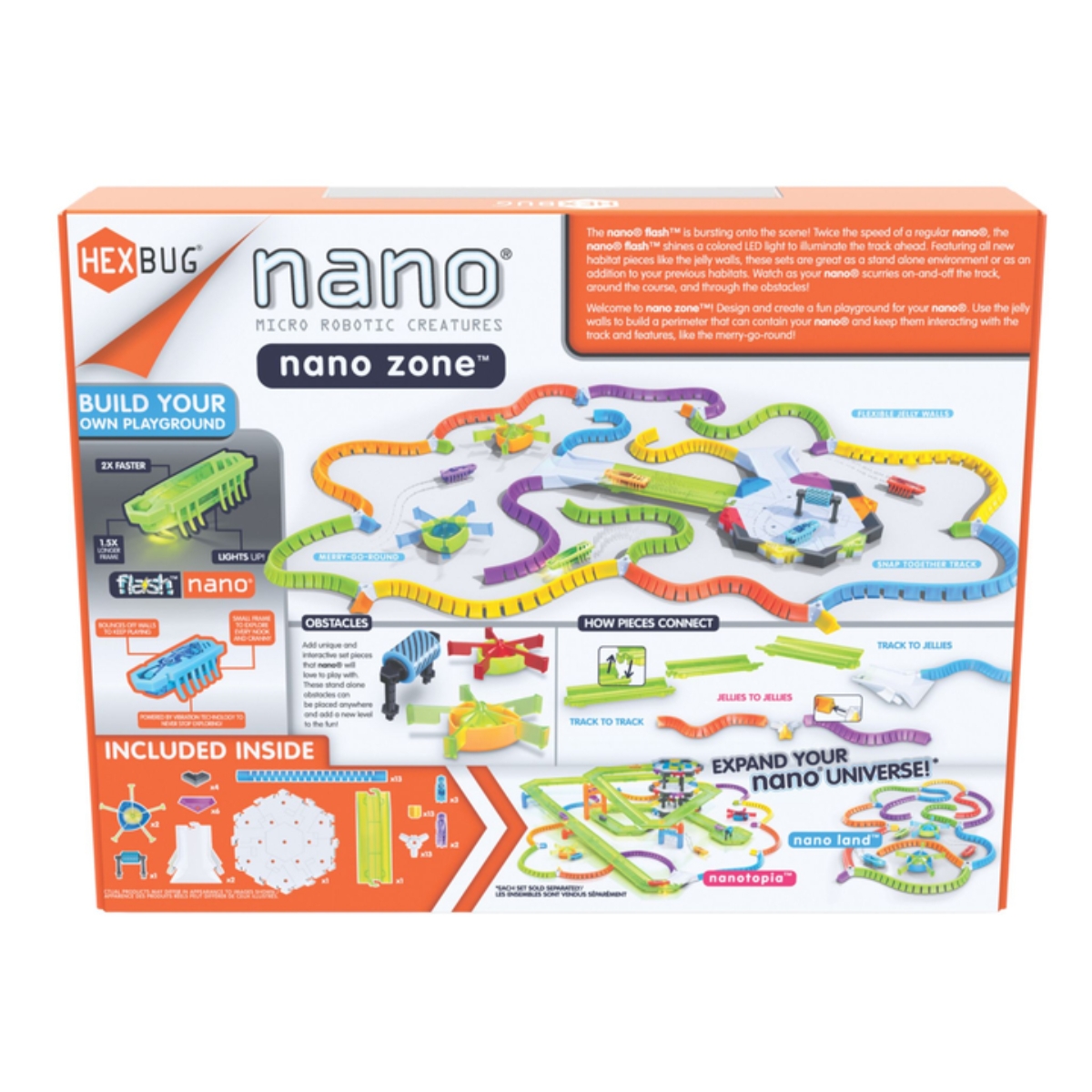 Hex Bug Nano Zone Playset Unisex, 3-4 Years
