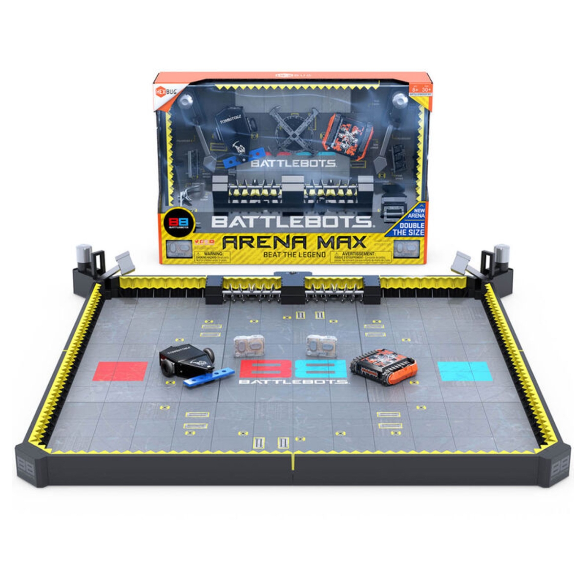 Hex Bug Battle Bots Arena Max Remote Control Game Unisex, 8-10 Years