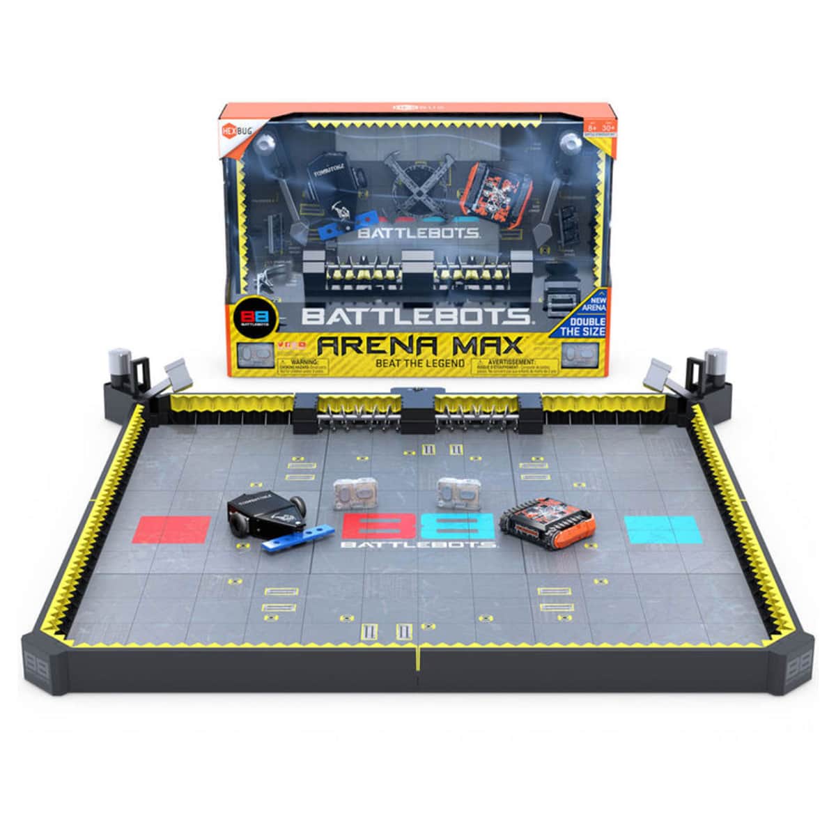 Hex Bug Battle Bots Arena Max Remote Control Game Unisex, 8-10 Years