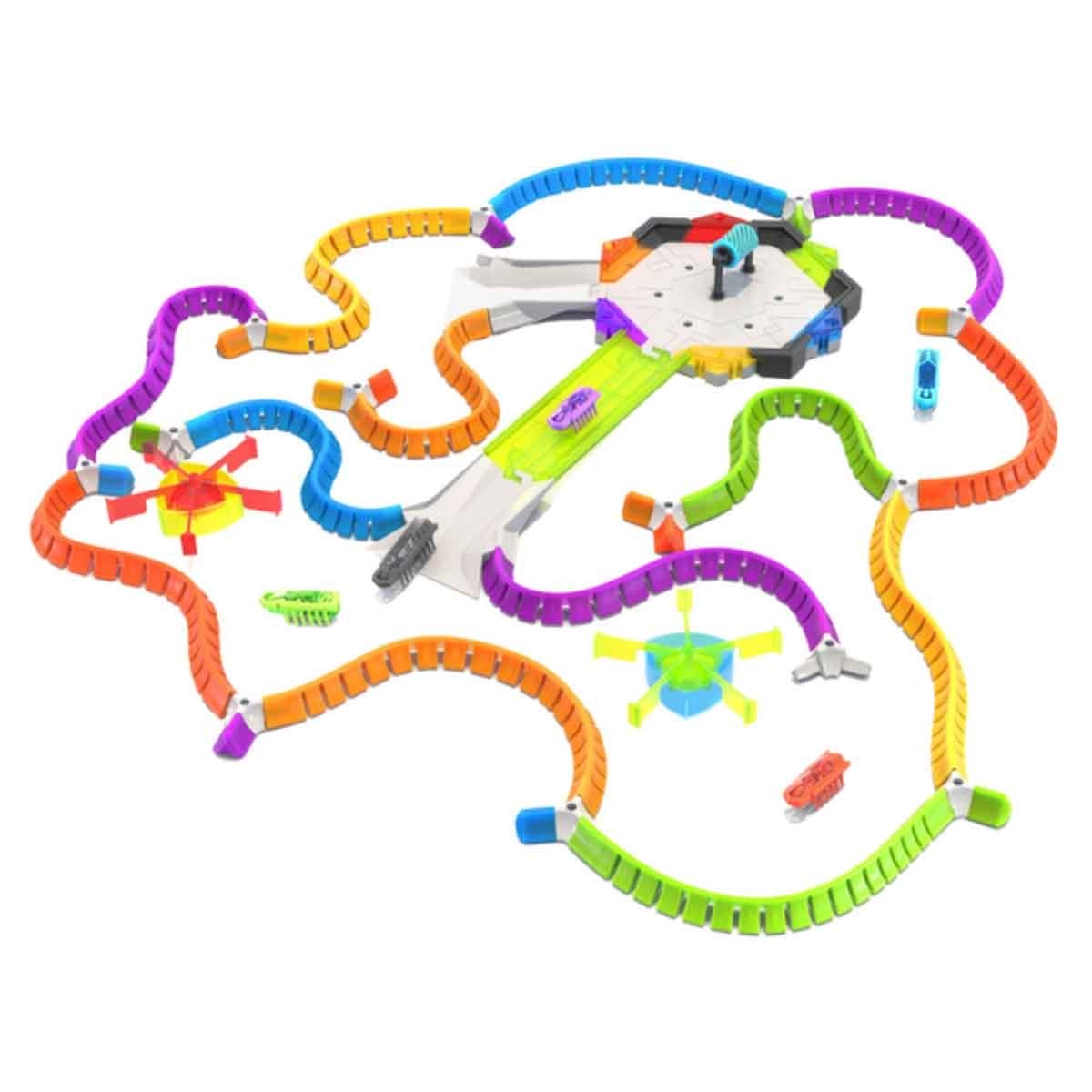 Hex Bug Nano Zone & Nanotopia with Cocomelon Build A Vehicle & Figure Playset Bundle Unisex, 3-4 Years