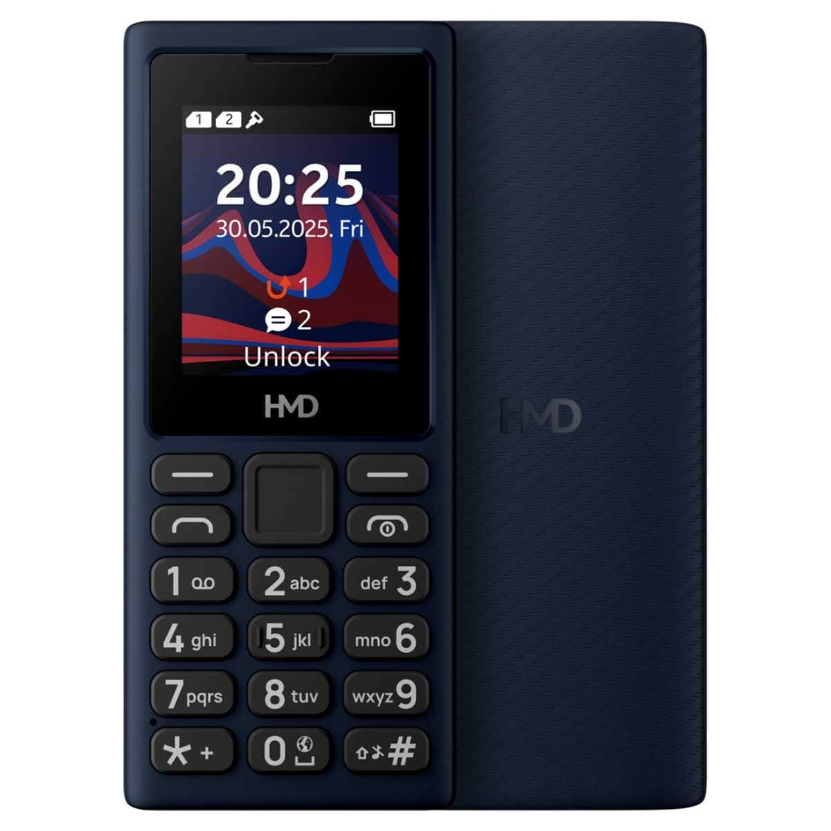 HMD 1735DS 101 4G Feature Phone - Dark Blue
