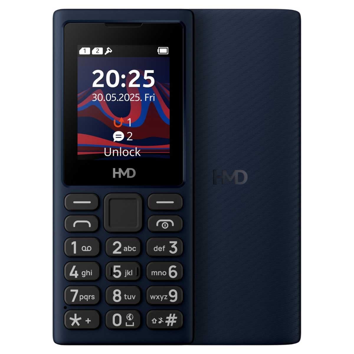 اتش ام دي 1735DS 101 جوال 4G بمواصفات أساسية - أزرق داكن