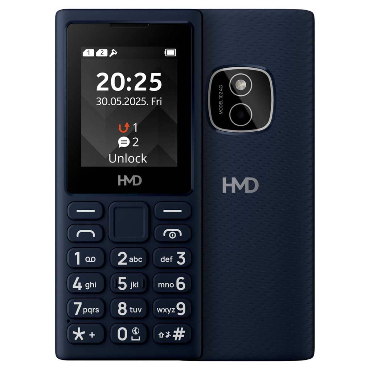 اتش ام دي 1738DS 102 جوال 4G بمواصفات أساسية