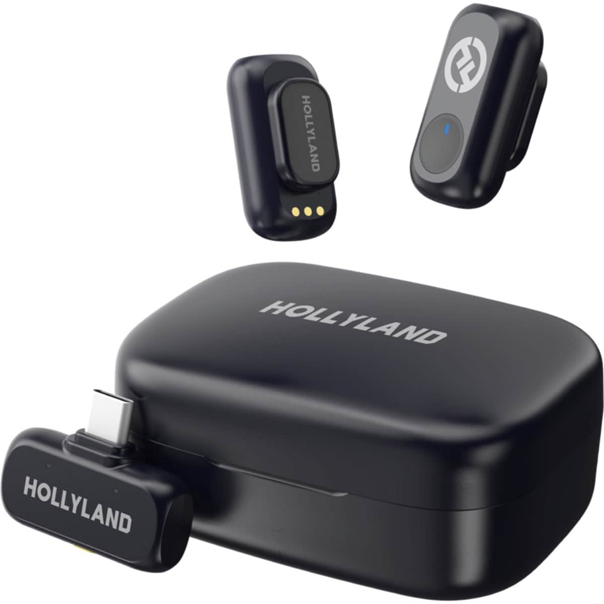 Hollyland Lark A1 Duo USB-C Version Wireless Microphone System