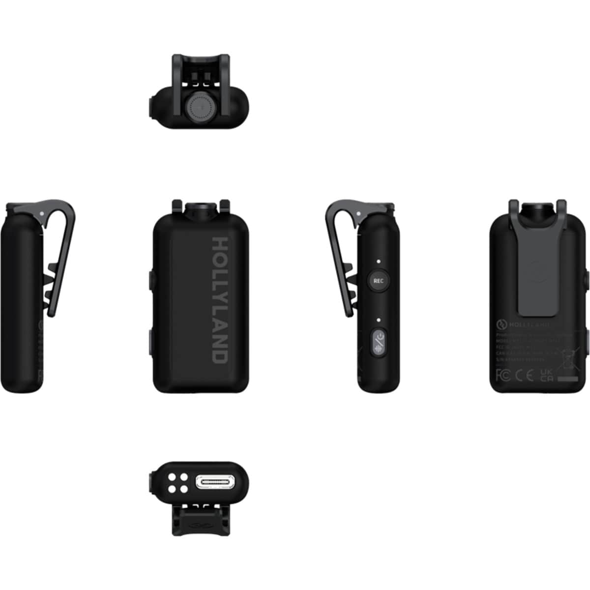 Hollyland Lark Max 2 Combo 4-Person Version Wireless Lavalier Microphone System