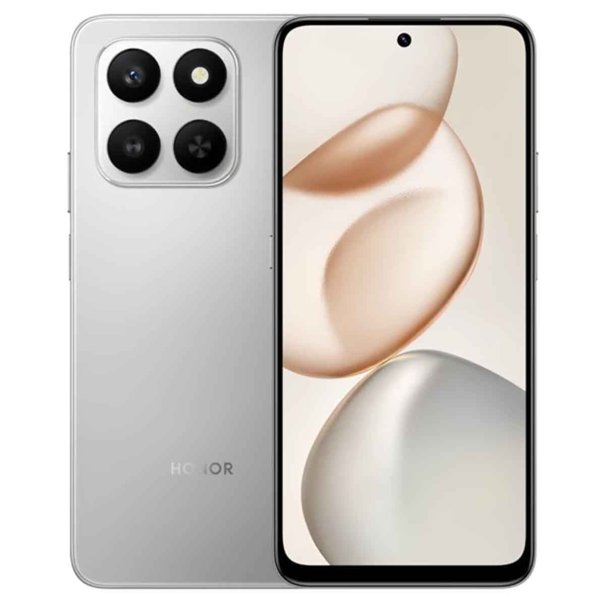 هونر X7D 5G جوال أندرويد 8 جيجابايت رام 256 جيجابايت - فضي