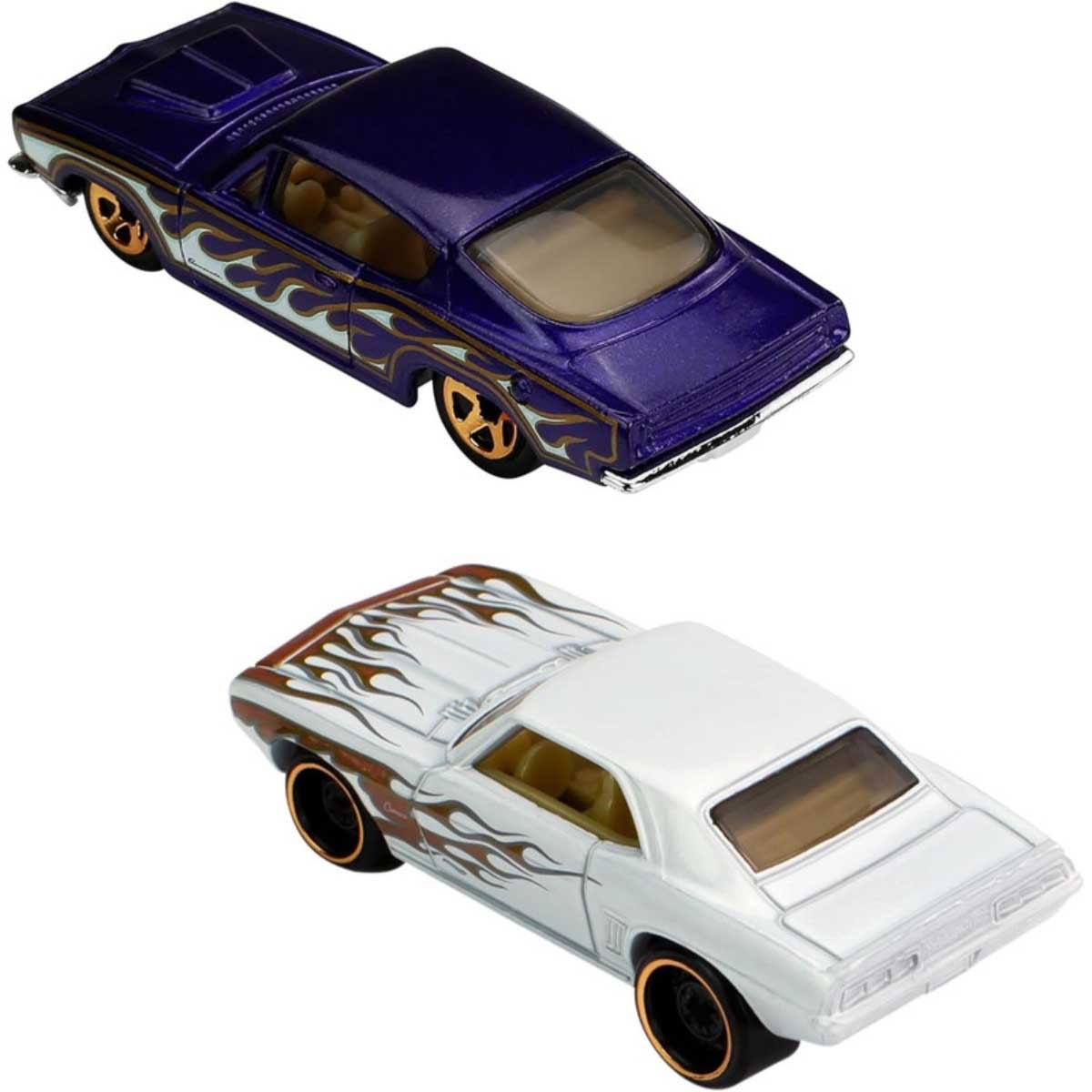 Hot Wheels 2-Piece Assorted Diecast Car Set Unisex, 3-4 Years
