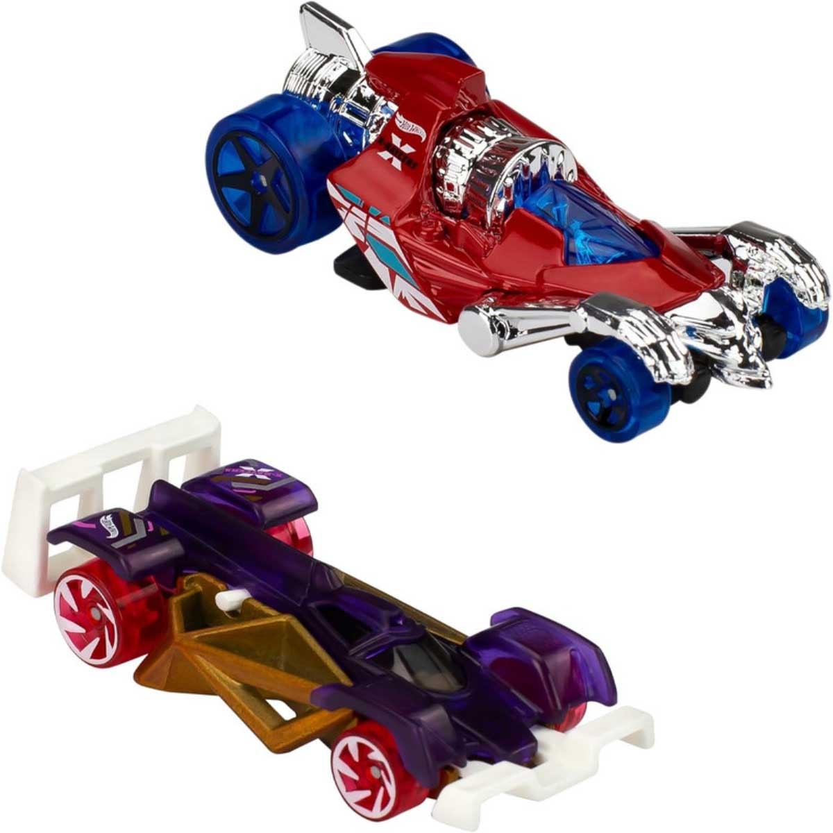 Hot Wheels 2-Piece Assorted Diecast Car Set Unisex, 3-4 Years