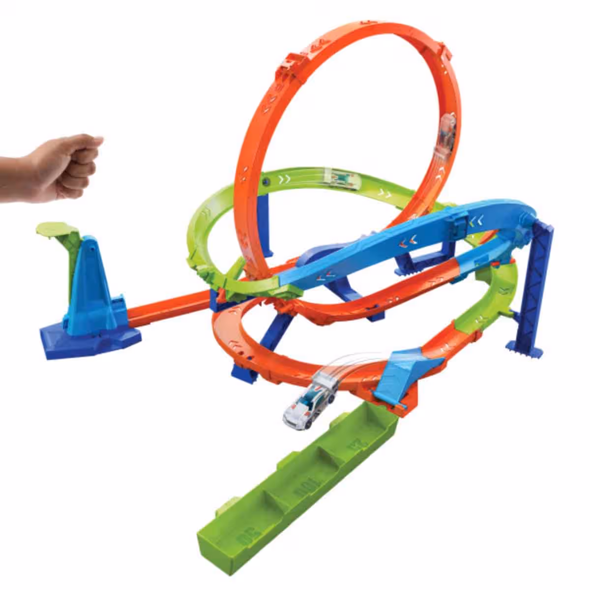 Hot Wheels Action Hyper Loop Extreme Playset Unisex, 3-4 Years