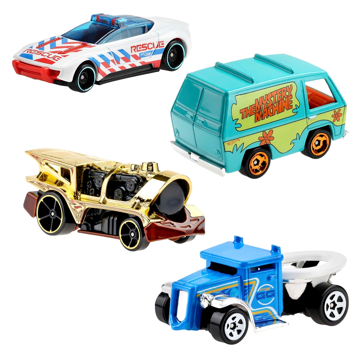 Hot Wheels Assorted Basic Car Unisex, 3-4 Years