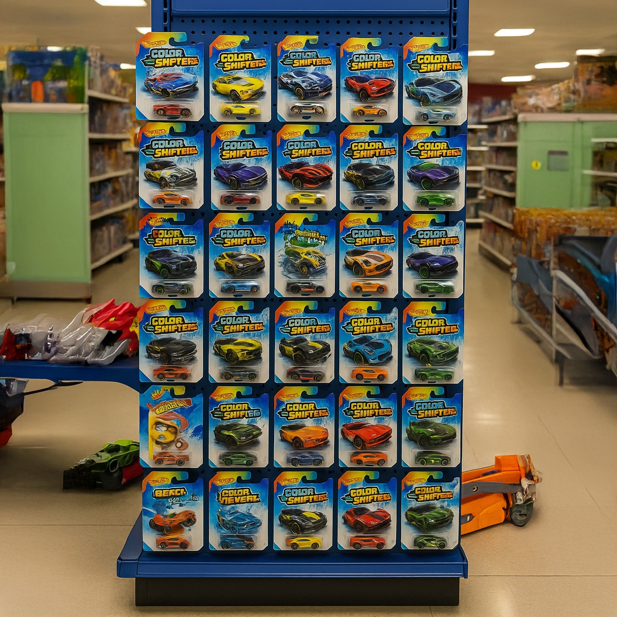 Hot Wheels Assorted Color Shifters Car Unisex, 3-4 Years