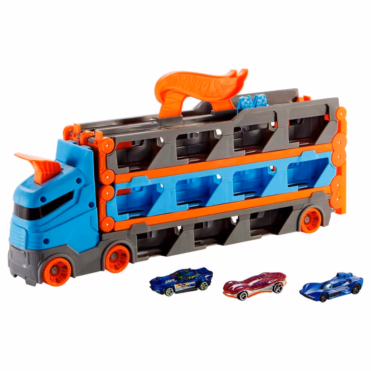 Hot Wheels City Speedway Hauler Vehicle Playset Unisex, 5-7 Years
