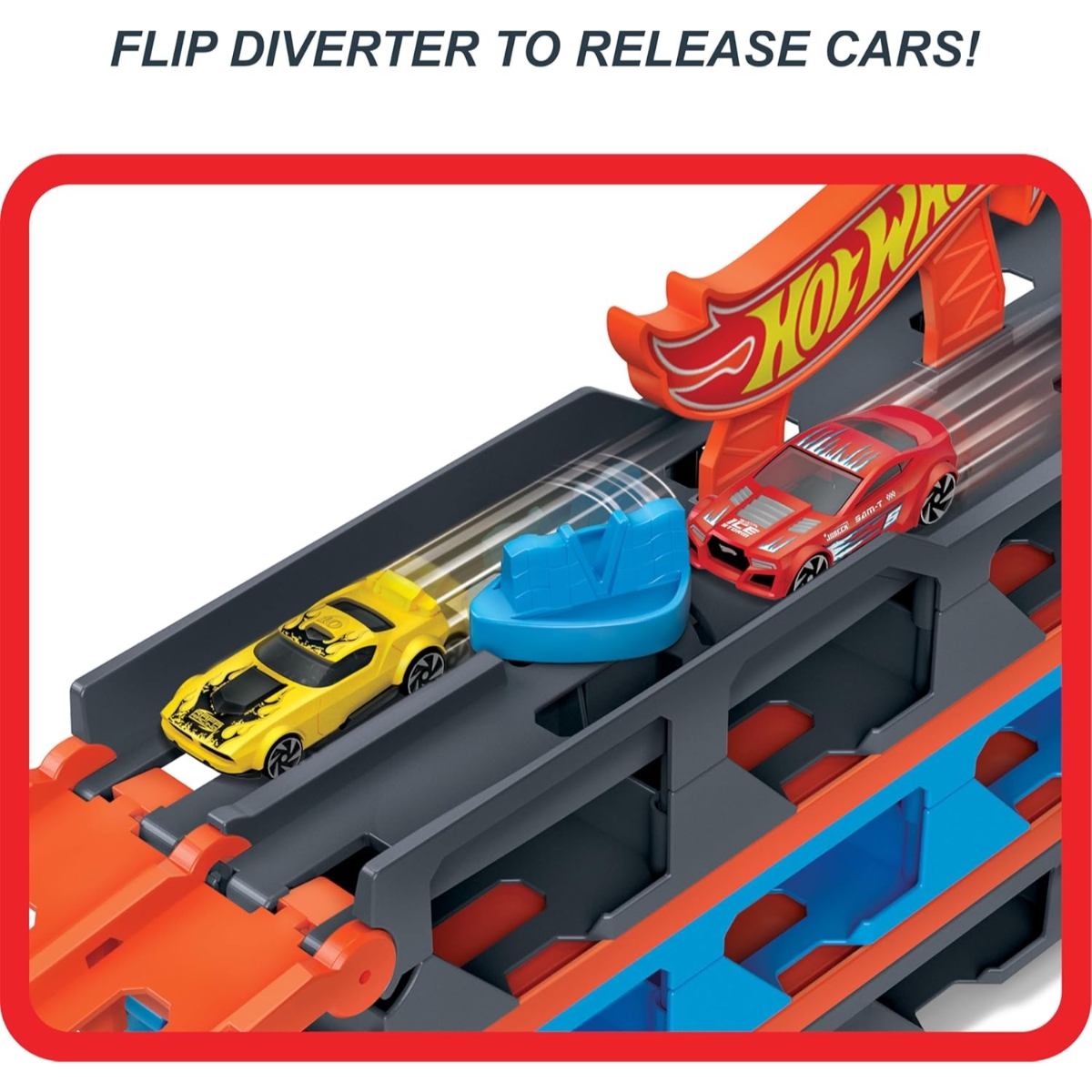 Hot Wheels City Speedway Hauler Vehicle Playset Unisex, 5-7 Years