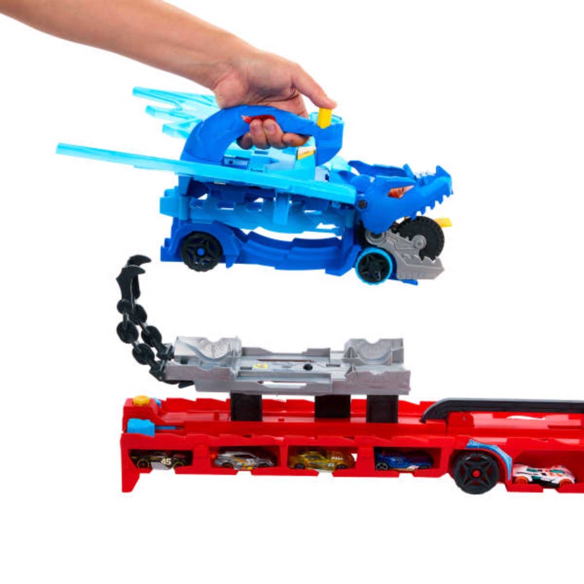 Hot Wheels City Ultimate Dragon Hauler Unisex, 3-4 Years