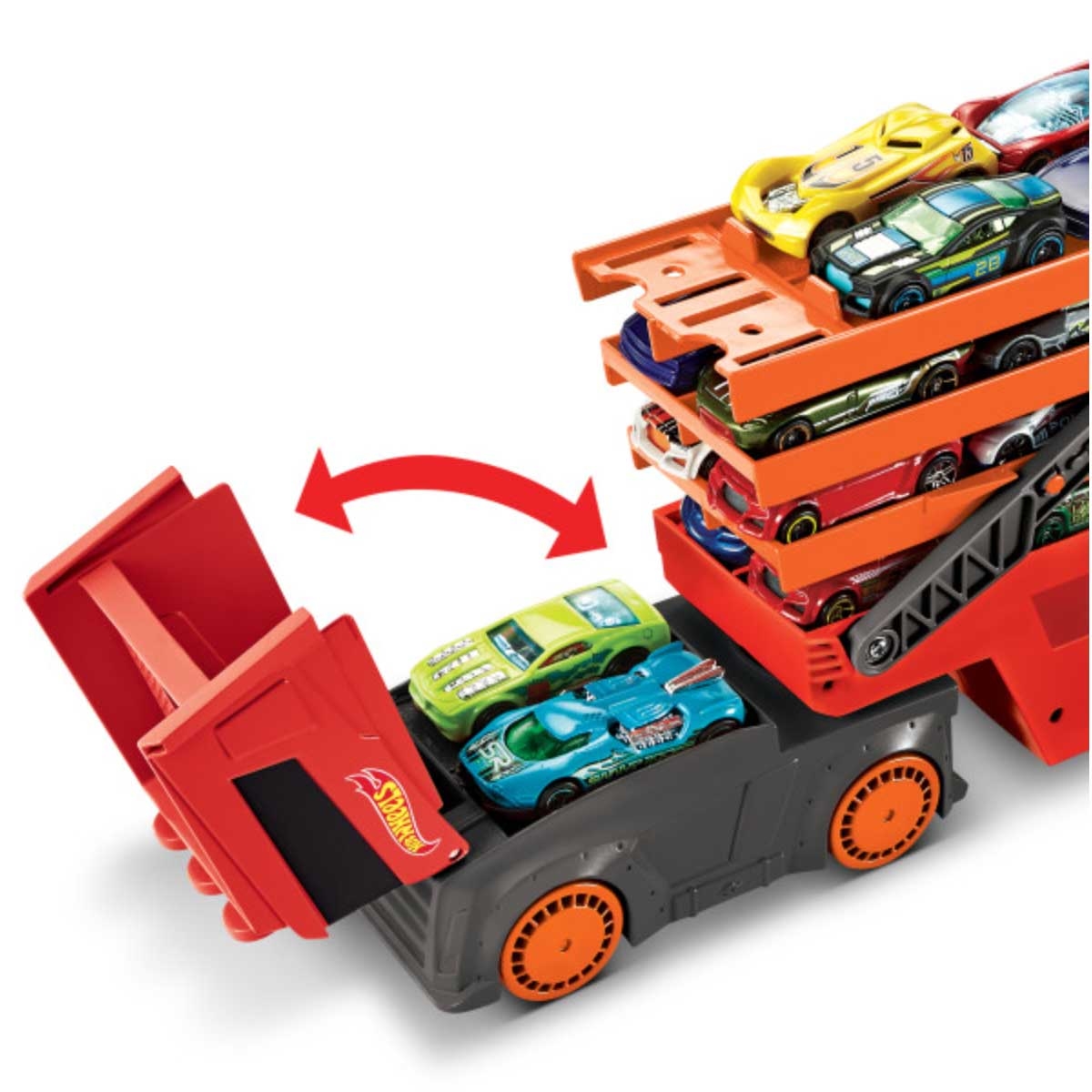 Hot Wheels LSV Mega Hauler Rig Unisex, 3-4 Years