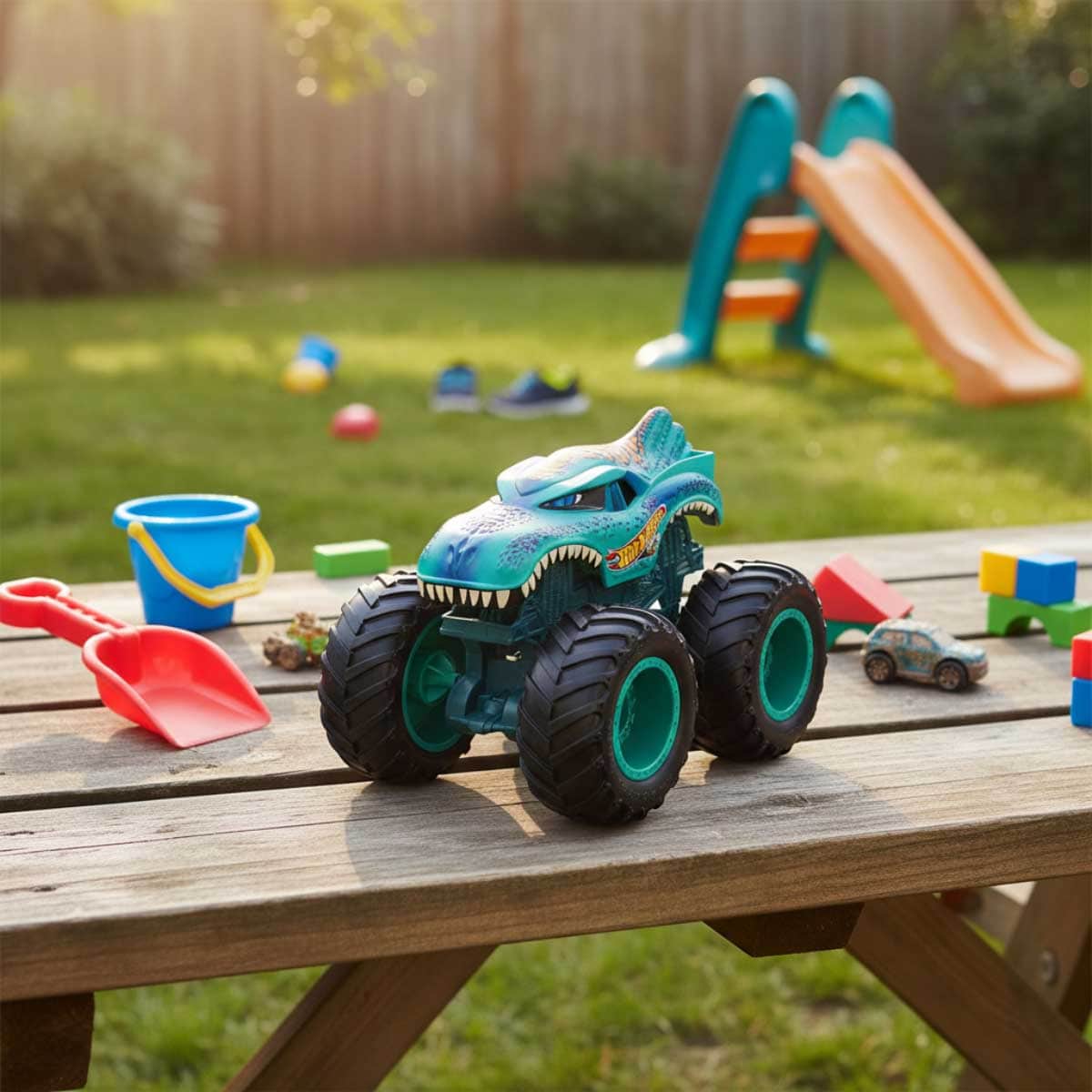 Hot Wheels Monster Trucks Colossal Mega Wrex Unisex, 3-4 Years