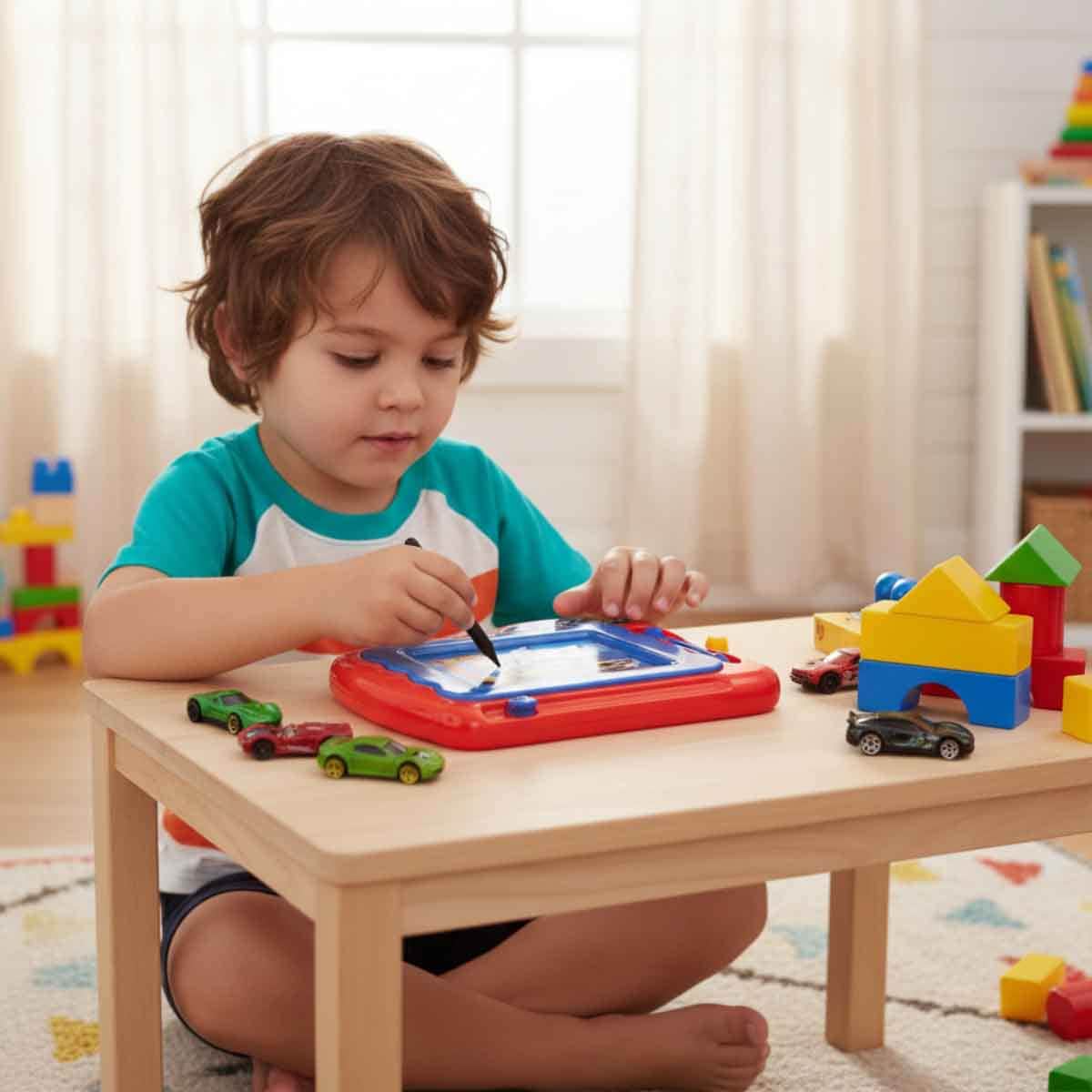 Hot Wheels Magic Writing Board Unisex, 3-4 Years
