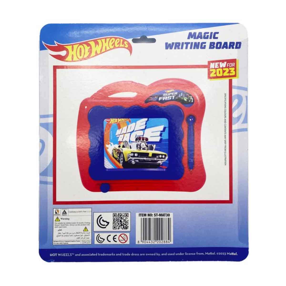 Hot Wheels Magic Writing Board Unisex, 3-4 Years