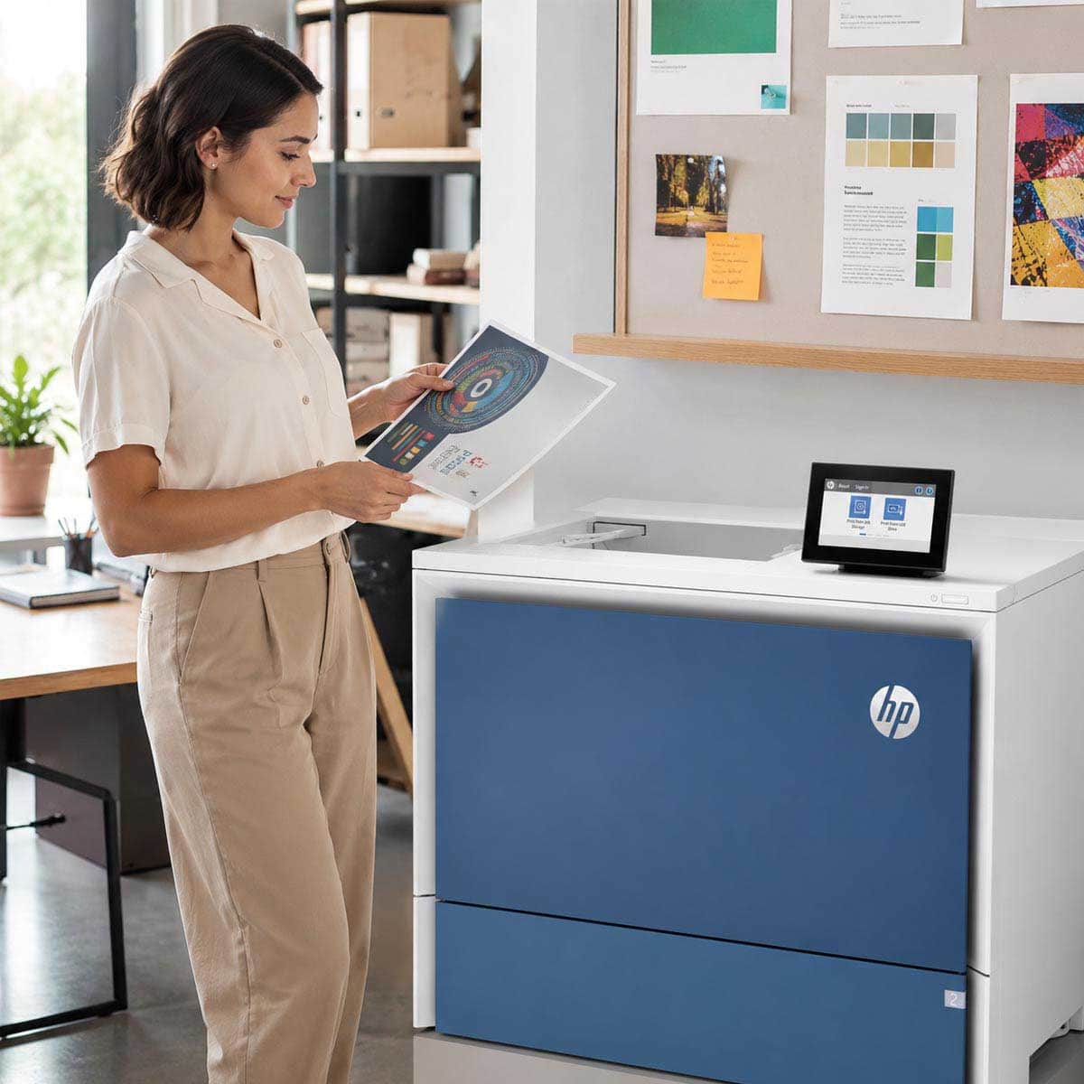 HP Color LaserJet Enterprise 5700dn Laser Printer