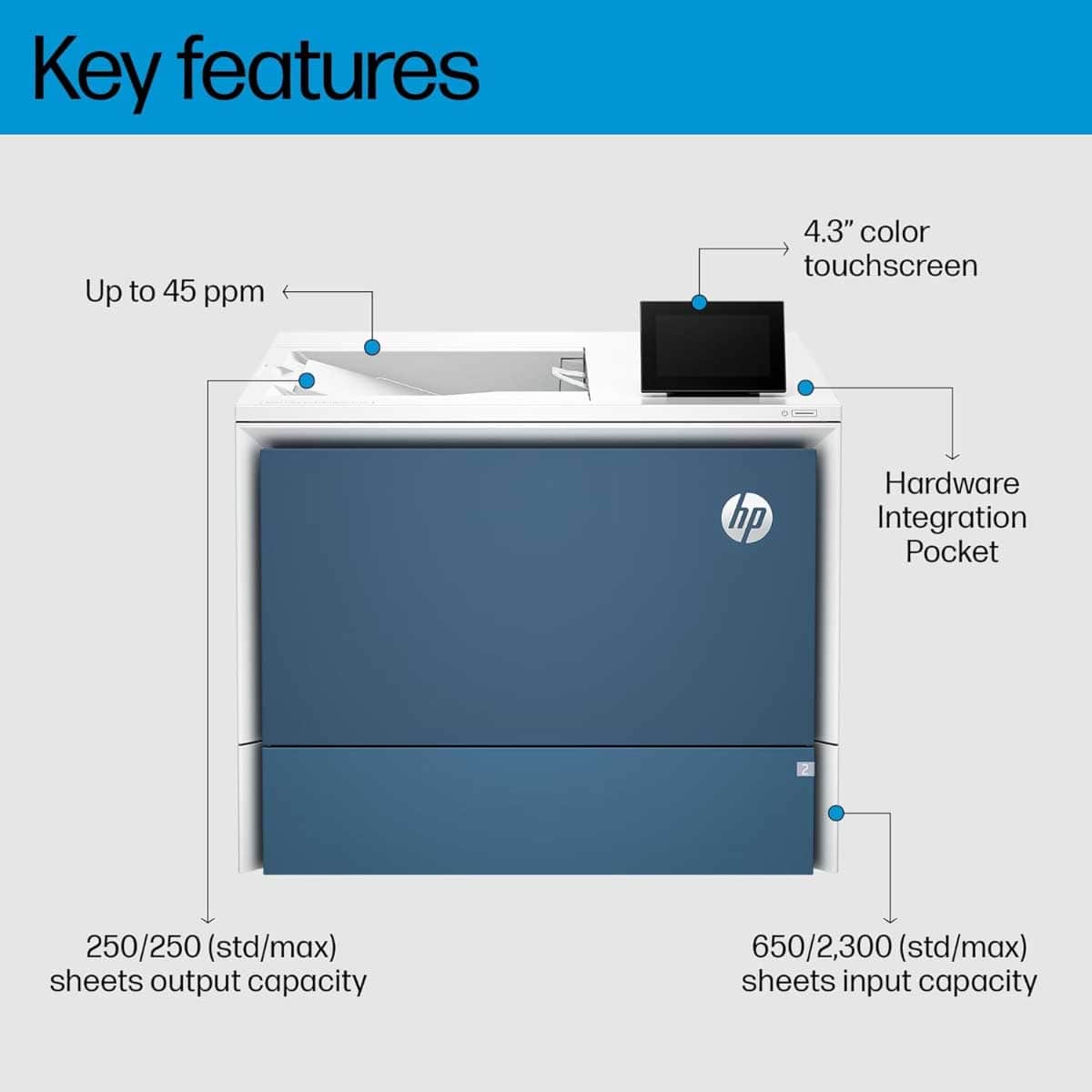 HP Color LaserJet Enterprise 5700dn Laser Printer