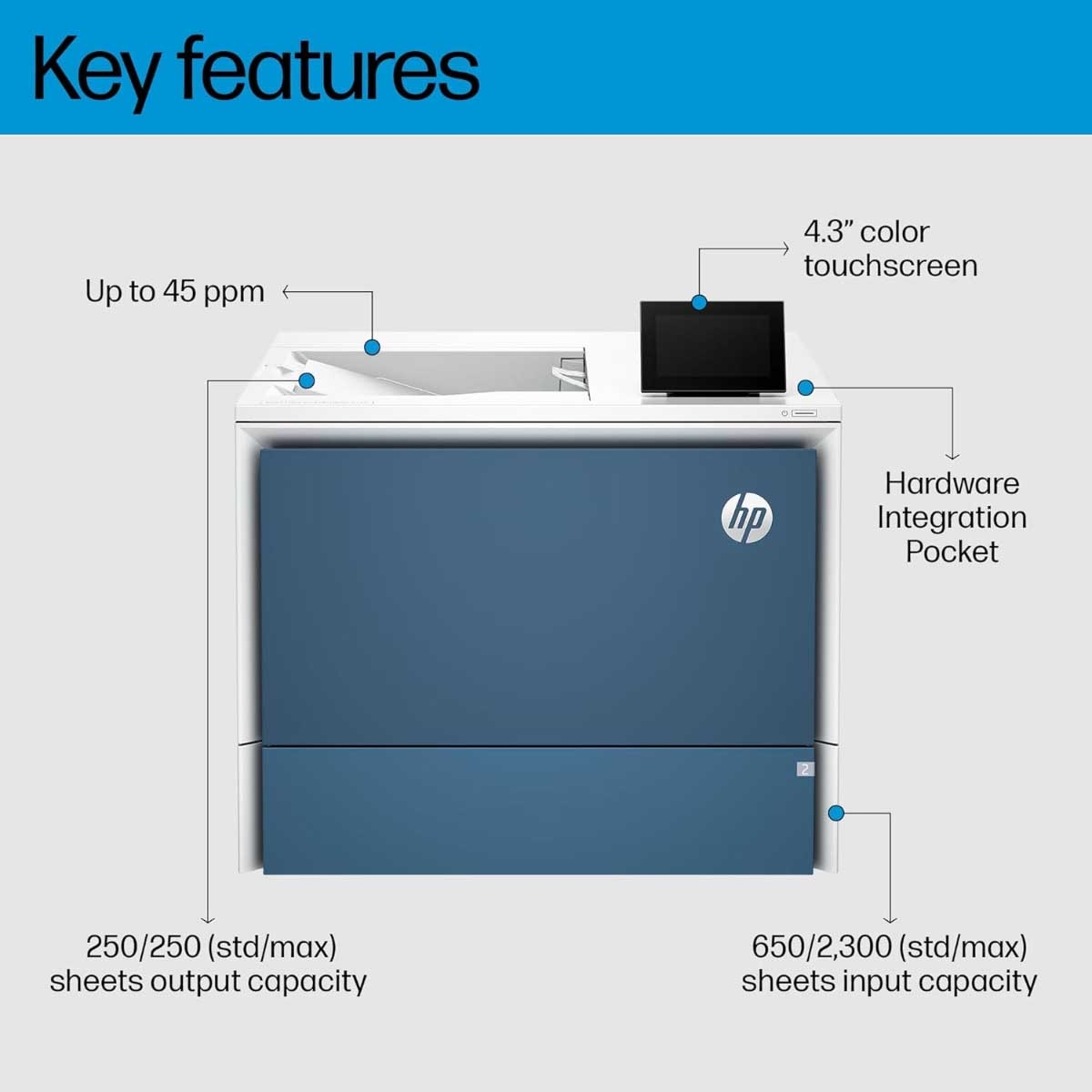HP Color LaserJet Enterprise 5700dn Laser Printer