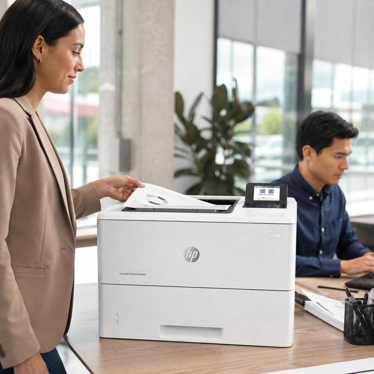 HP LaserJet Enterprise M507dn Laser Printer