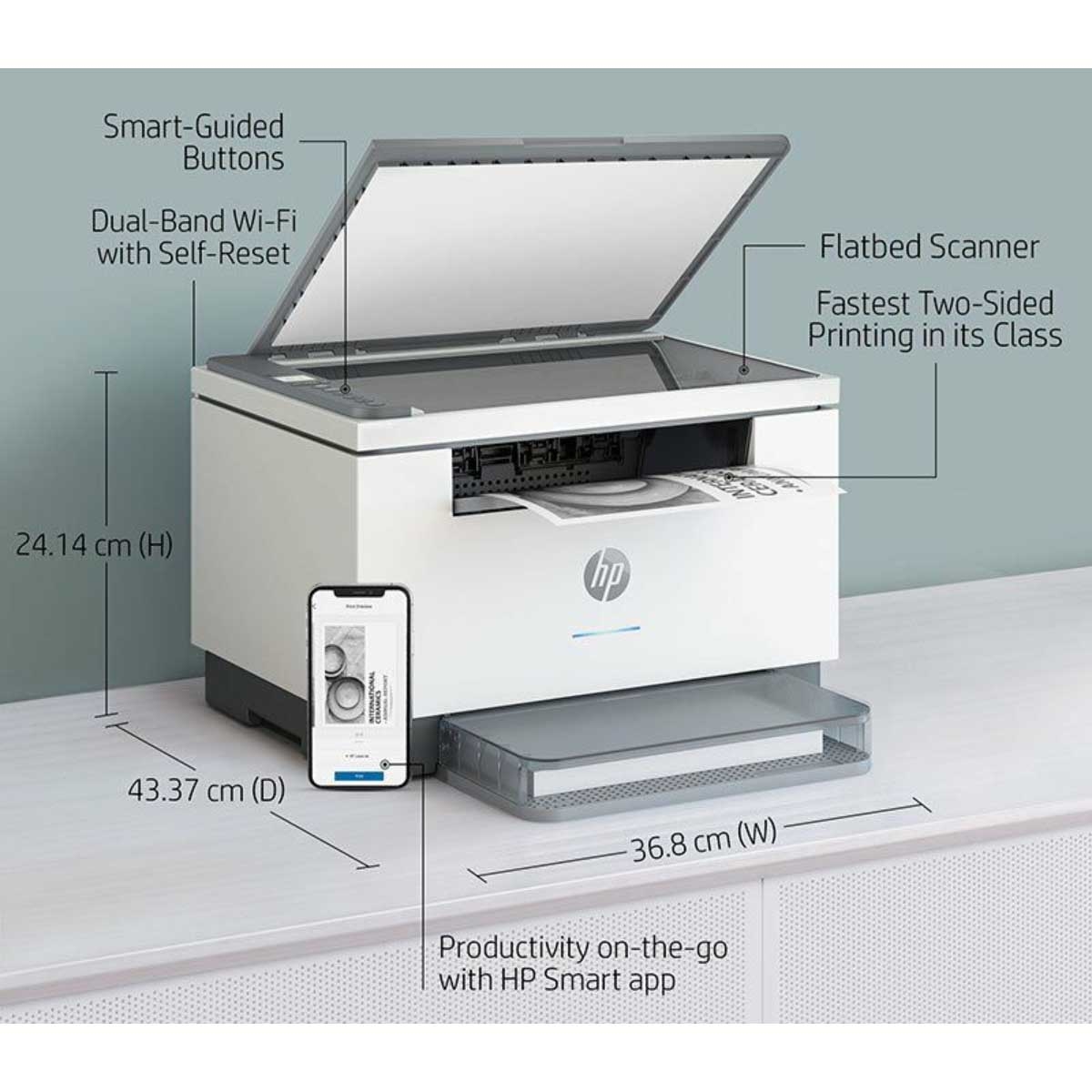 HP LaserJet M236dw All-in-One Printer
