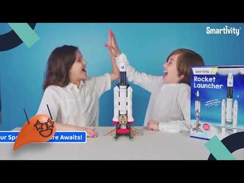Smartivity Rocket Launcher Science Kit Unisex, 5-7 Years