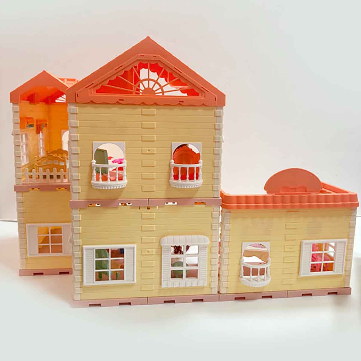 Huada Toys HDT668-34 Villa & Doll Playset Unisex, 3-4 Years