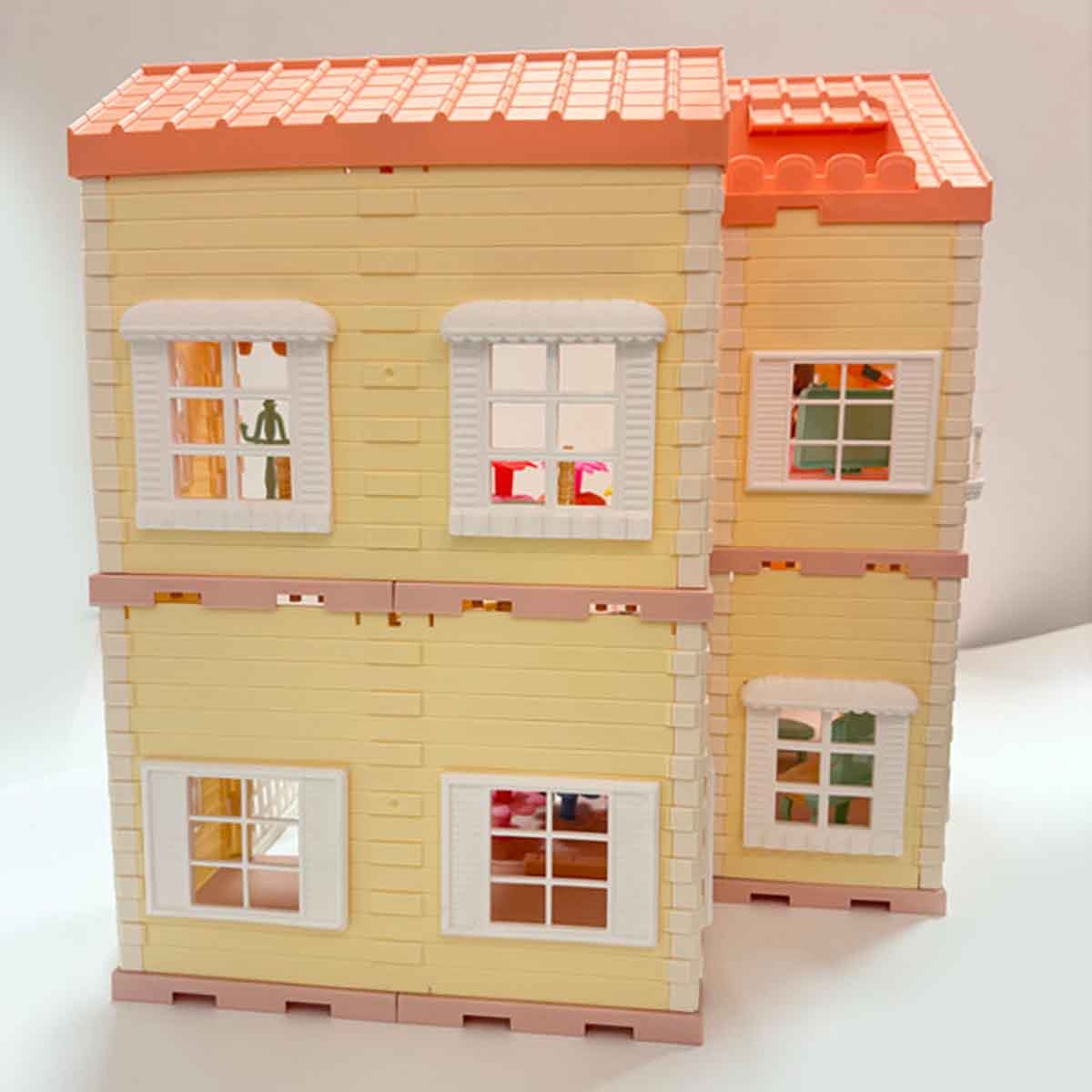 Huada Toys HDT668-34 Villa & Doll Playset Unisex, 3-4 Years