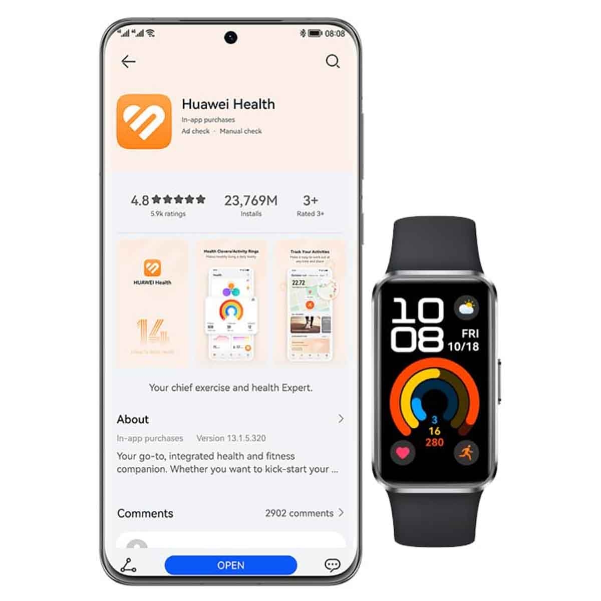 هواوي باند 10 سوار ذكي