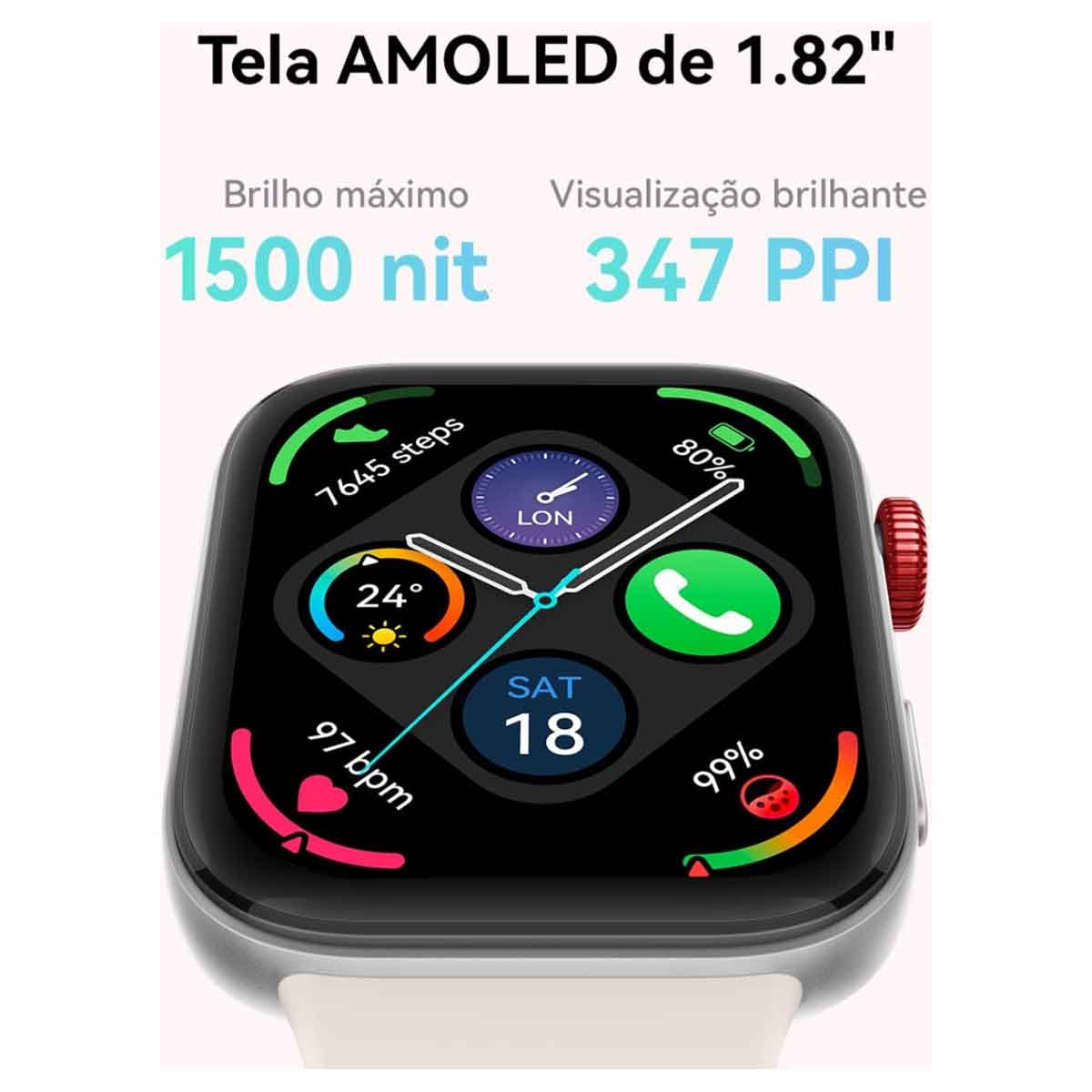 Huawei White Watch Fit 3 B09 Smartwatch