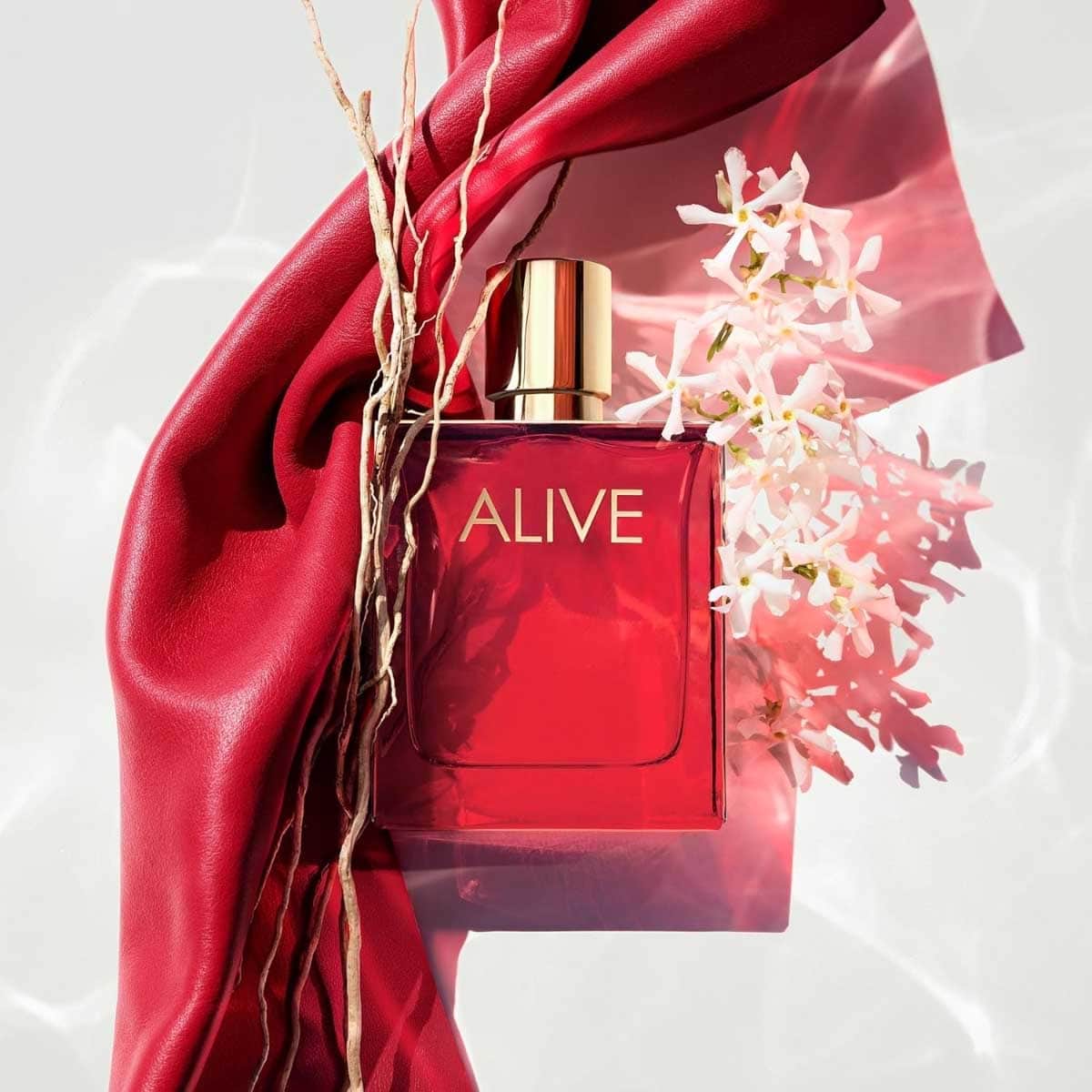 Hugo Boss Alive Parfum for Women & Almas Kuwaiti Bakhour Incense Bundle