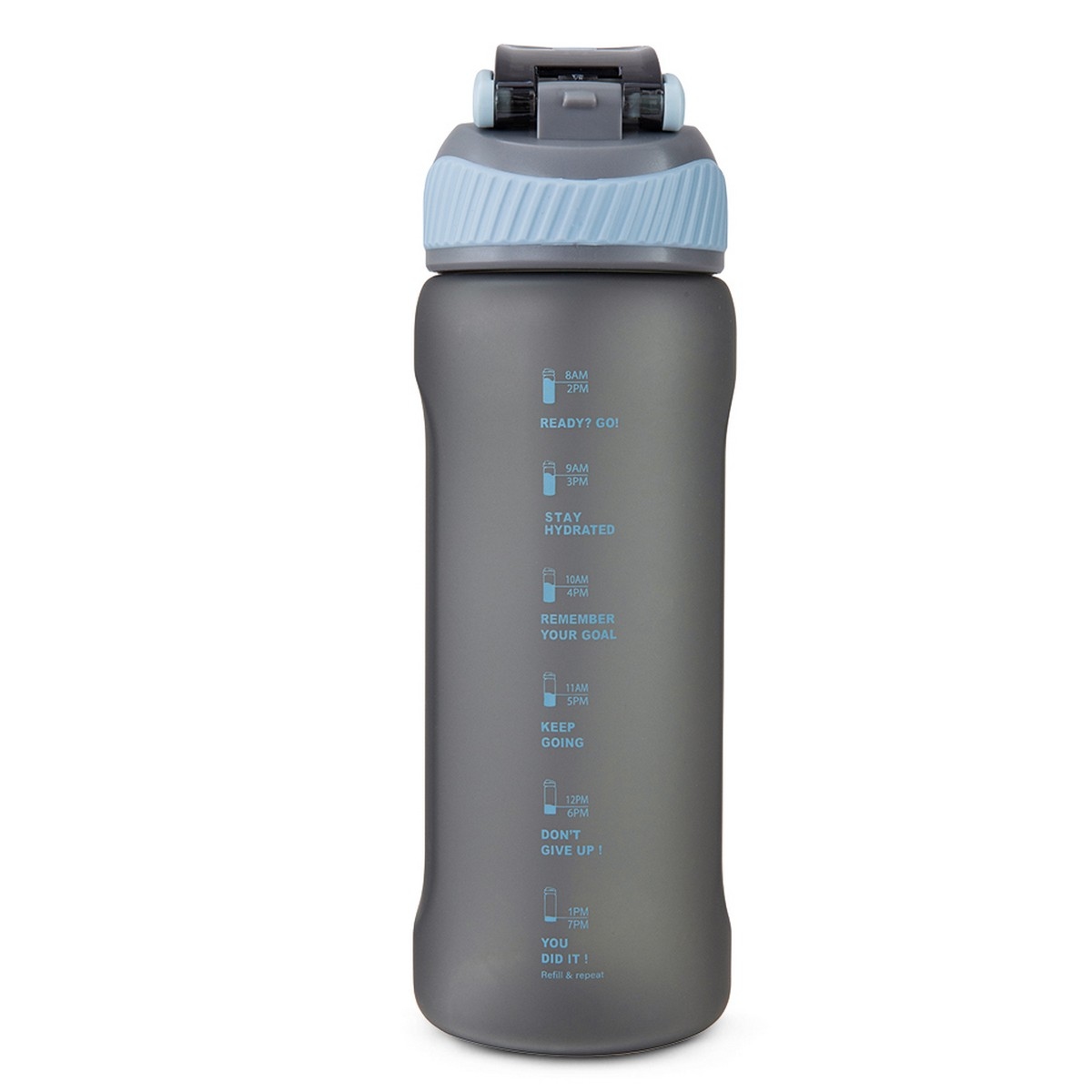 Hydrobrew 1000ml Graphite Sip Switch Tritan Water Bottle