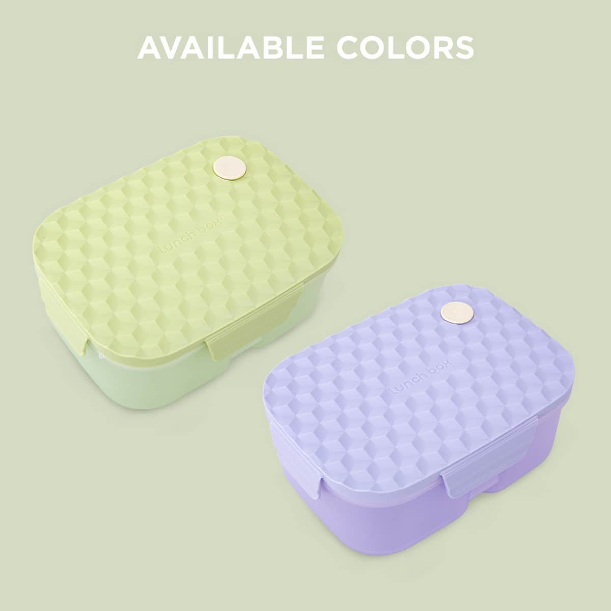 Hydrobrew 1100ml Sage Diamond Smart Serve Bento Lunch Box