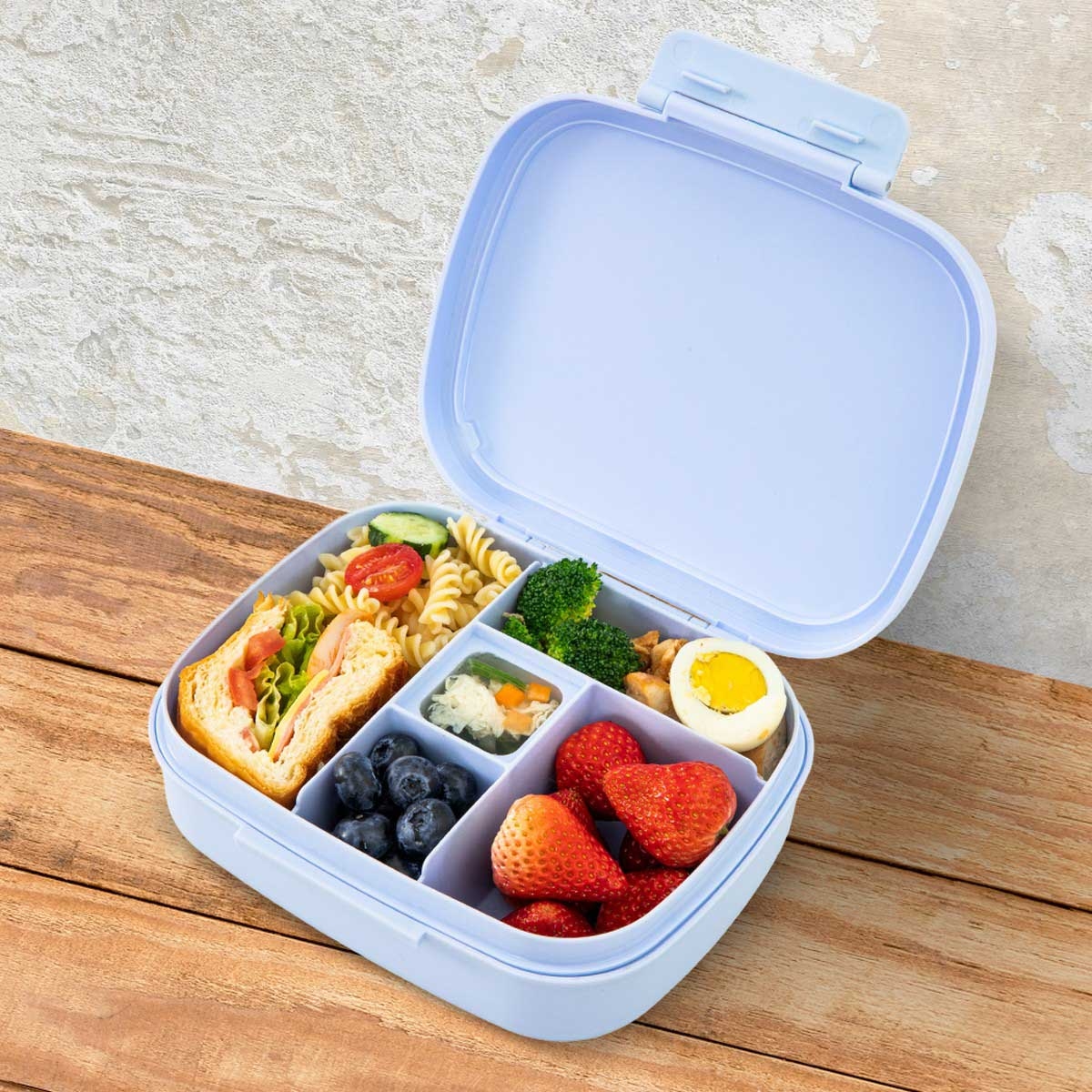Hydrobrew 1100ml Smart Serve 5-Compartment Bento Lunch Box