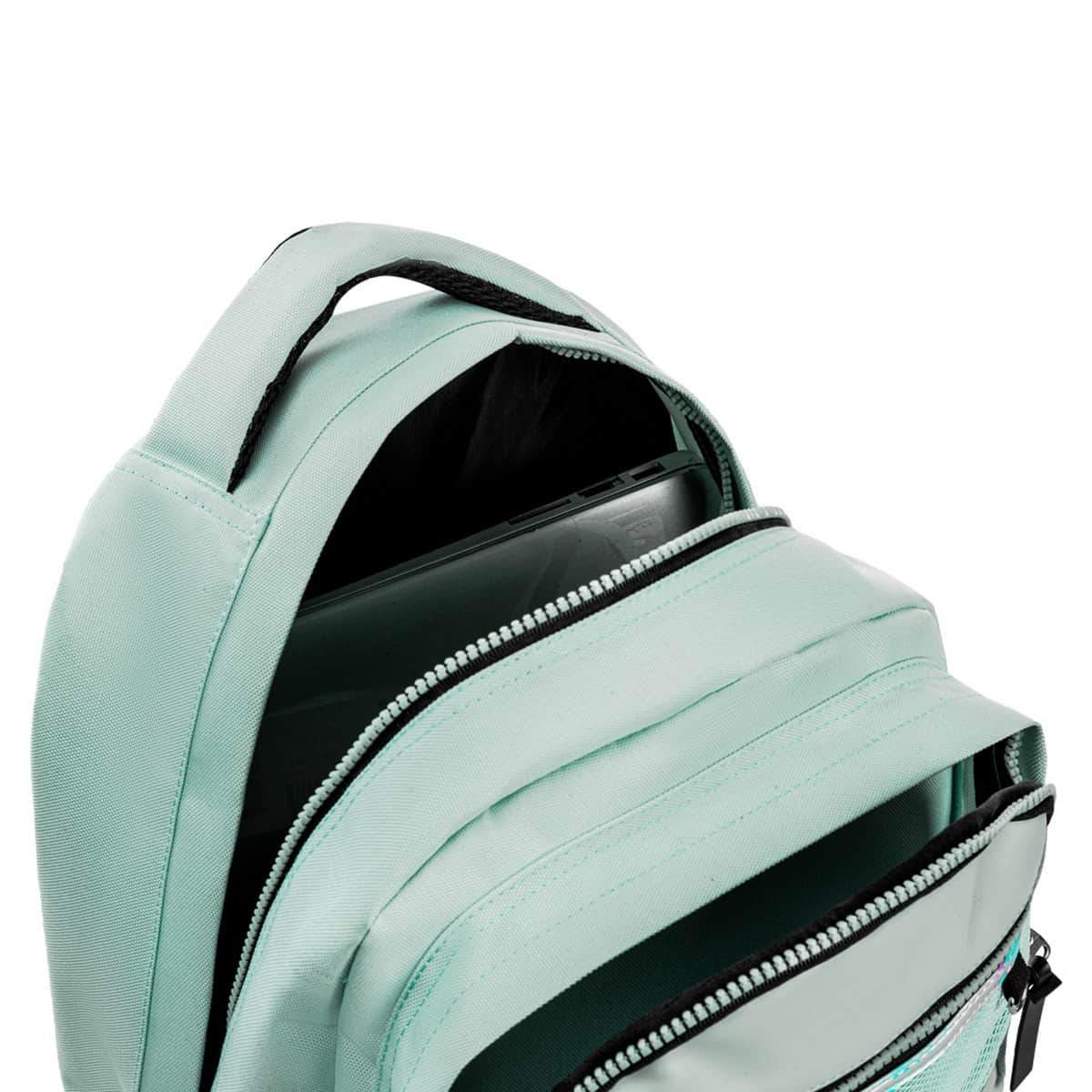 Hydrobrew 18" Green Backpack with Double Wall Stainless Steel Water Bottle