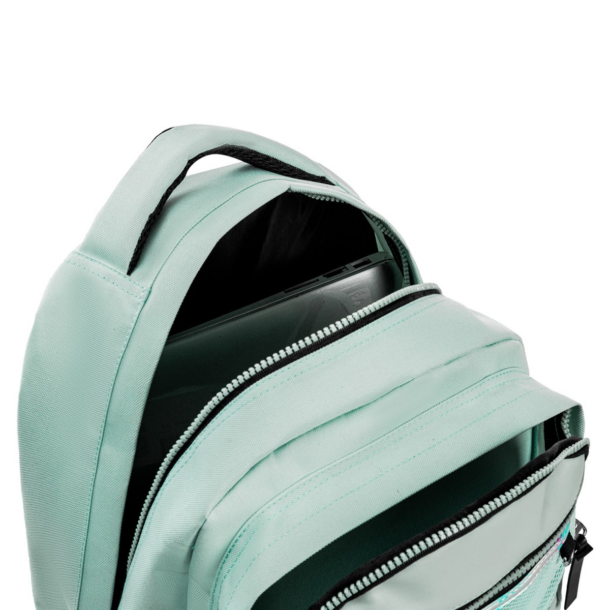 Hydrobrew 18" Green Backpack with Double Wall Stainless Steel Water Bottle