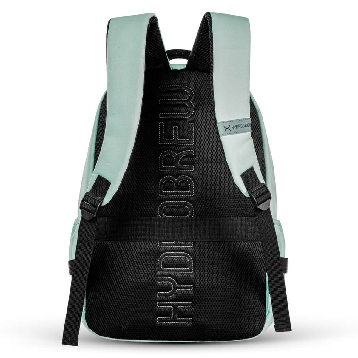 Hydrobrew 18" Green Backpack with Double Wall Stainless Steel Water Bottle