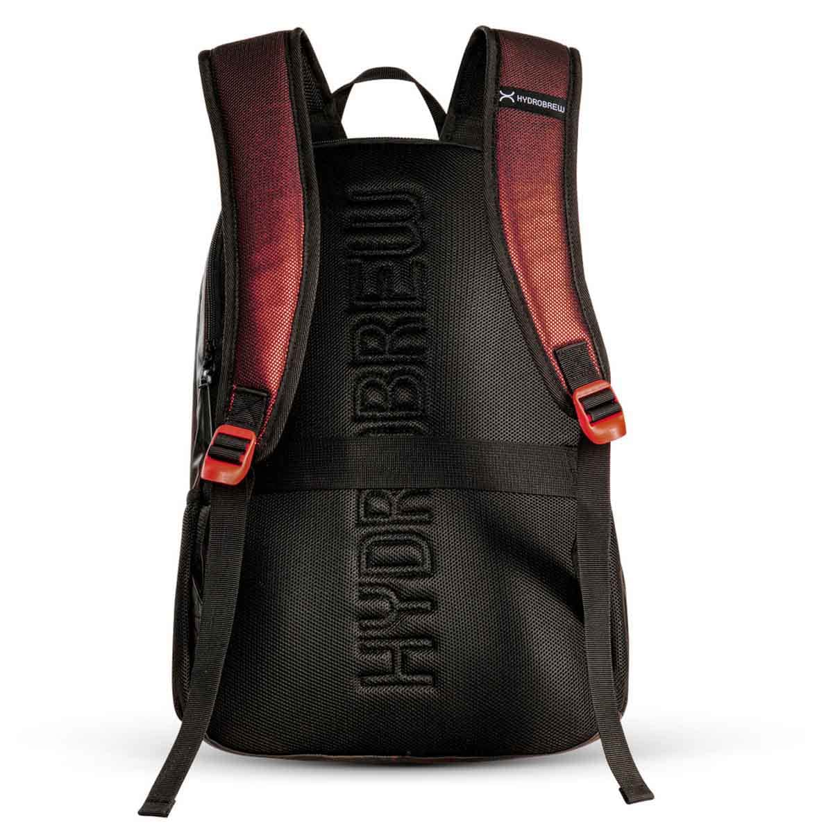 HYDROBREW 18" Brown Backpack with Bento Lunch Box