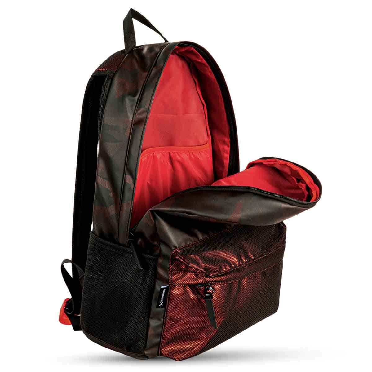 HYDROBREW 18" Brown Backpack with Bento Lunch Box