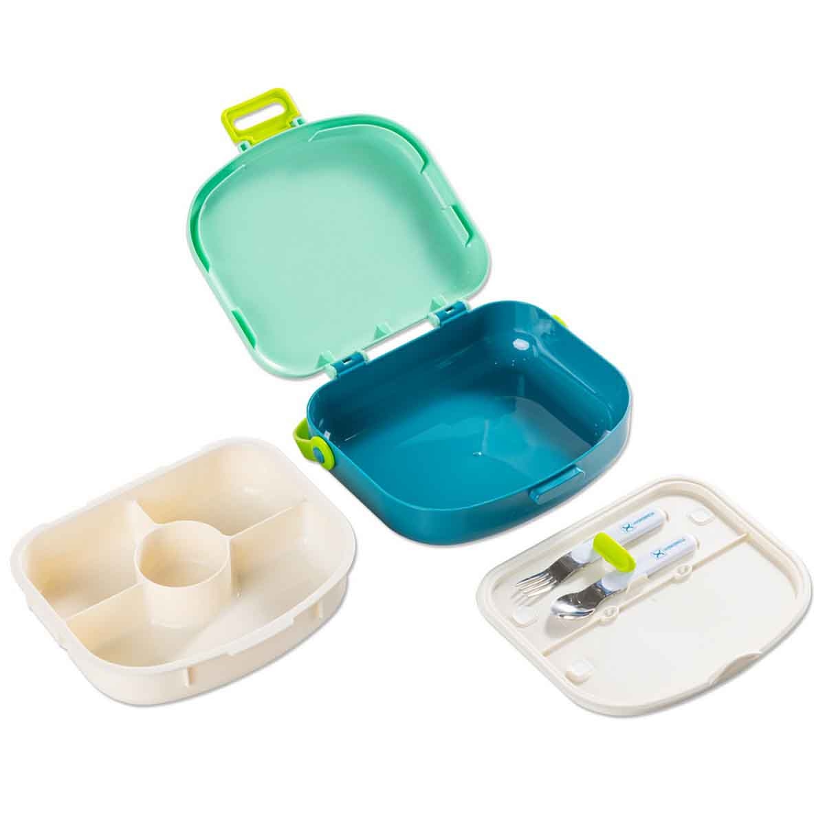 هيدروبرو حقيبة ظهر مقاس 18 إنش باللون الأخضر مع صندوق غداء بنتو