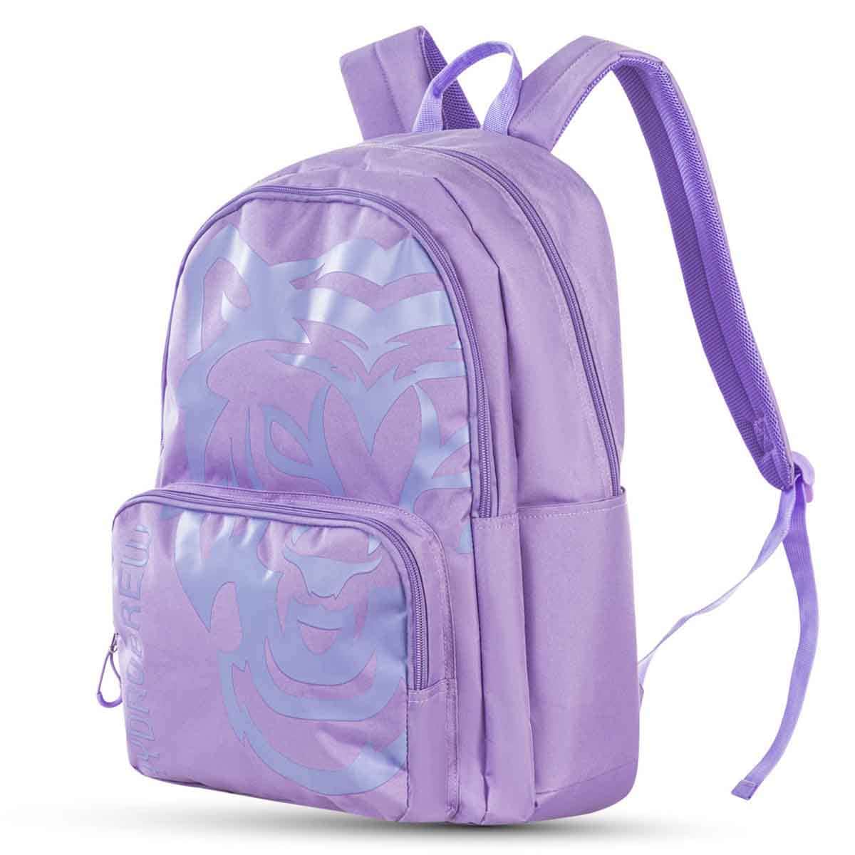 HYDROBREW 18" Purple Backpack with Bento Lunch Box