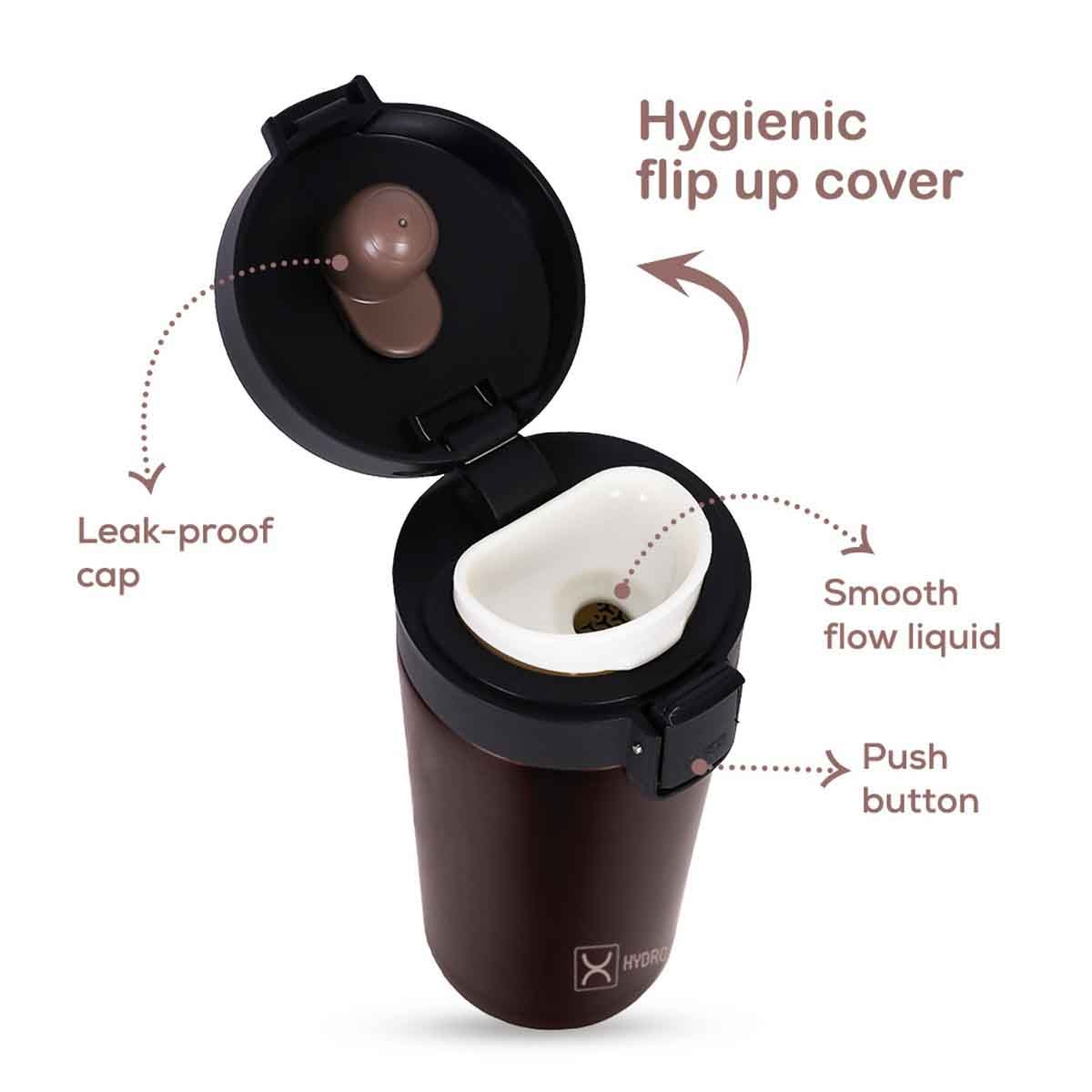 هيدروبرو زجاجة ماء معزولة تامبلر 380 مل للجنسين، 3-4 سنوات