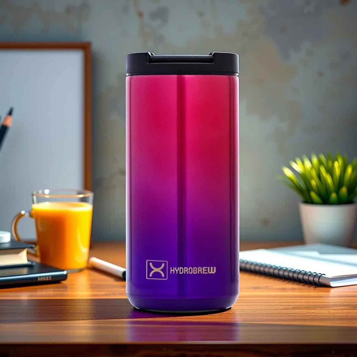 HYDROBREW 400ml Insulated Tumbler Water Bottle Unisex, 3-4 Years