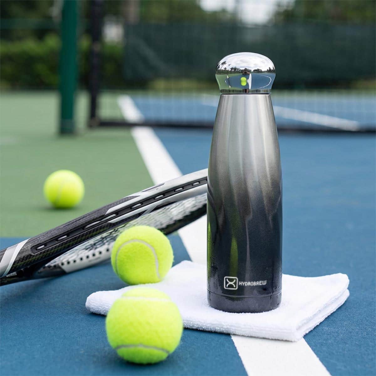 Hydrobrew 420ml Graphite Glow Double Wall Stainless Steel Water Bottle