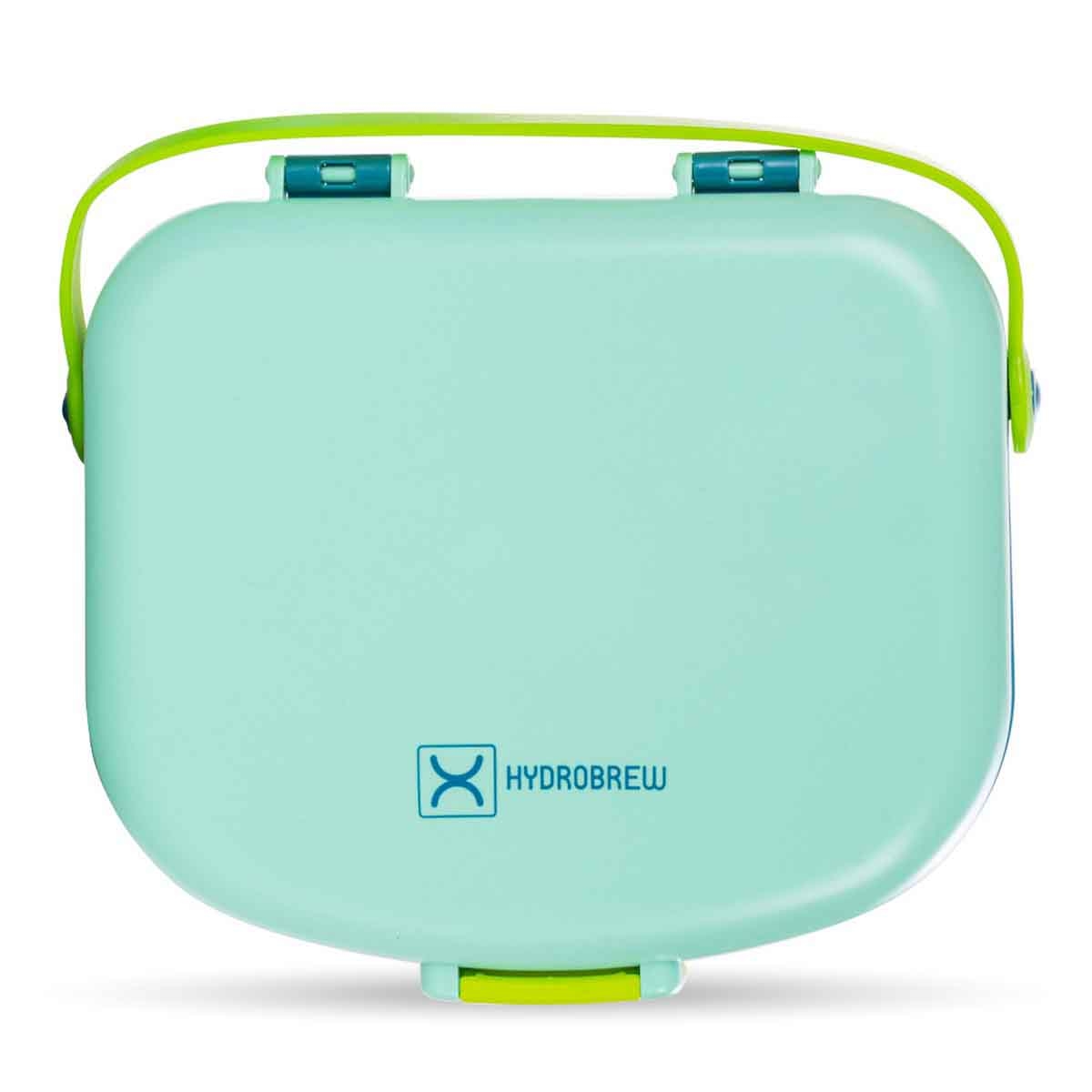 هيدروبرو صندوق غداء بنتو بأربعة أقسام بتصميم جيد مع مجموعة ملعقة وشوكة