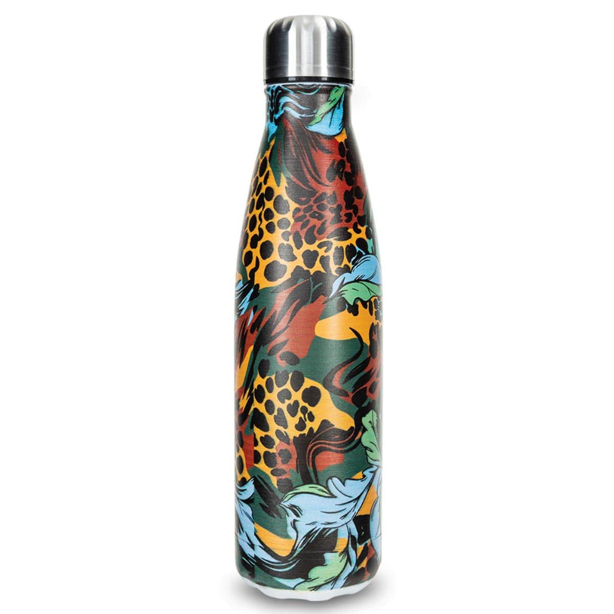 Hydrobrew 500ml Wild Tropic Double Wall Stainless Steel Water Bottle