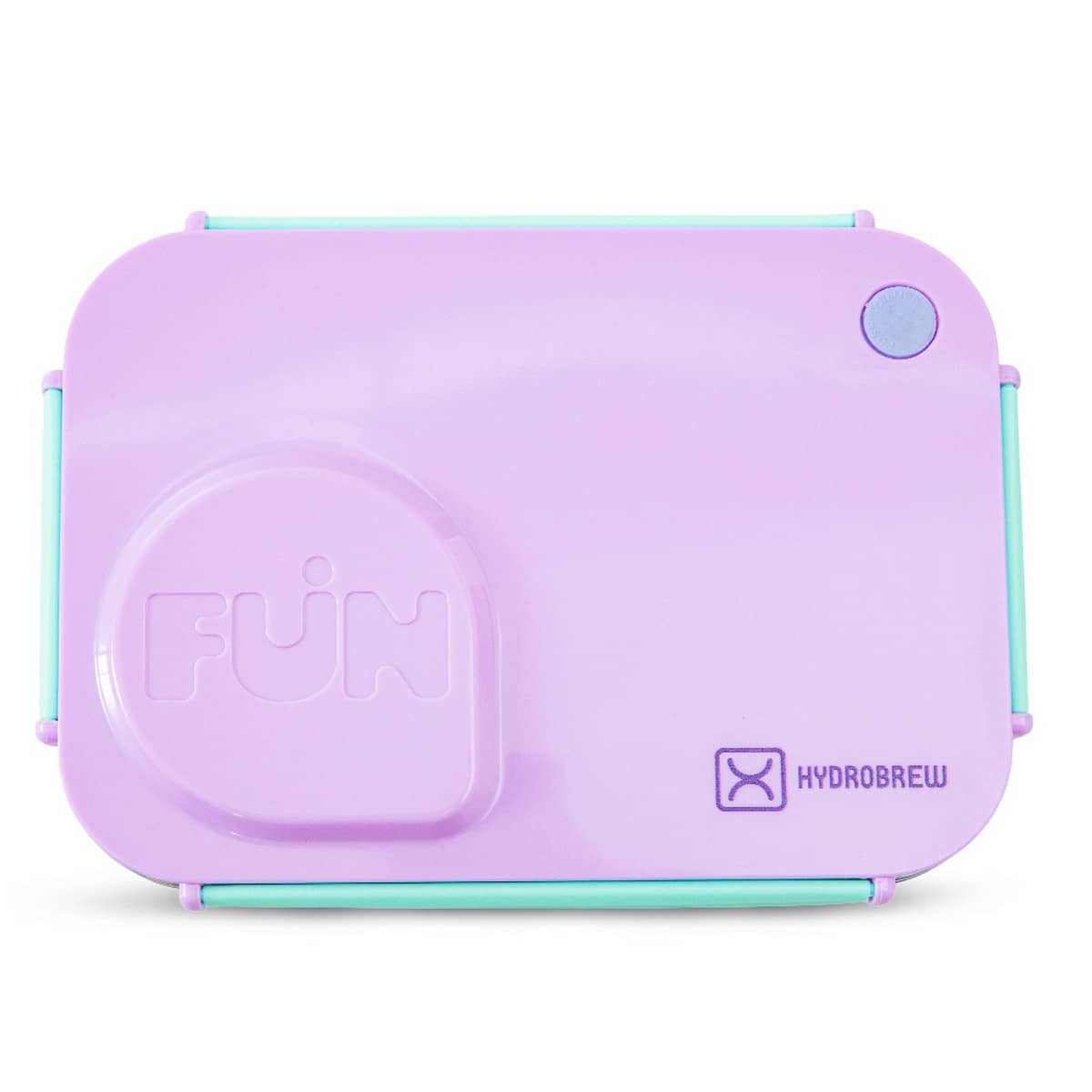 Hydrobrew 750ml Berry Cream Steel Core Lunch Box with 150ml Food Jar with Cutlery